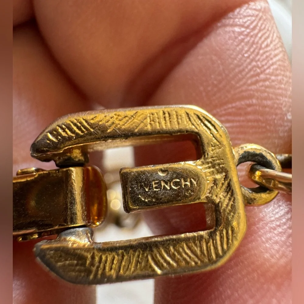 Givenchy Gold Chain Bracelet